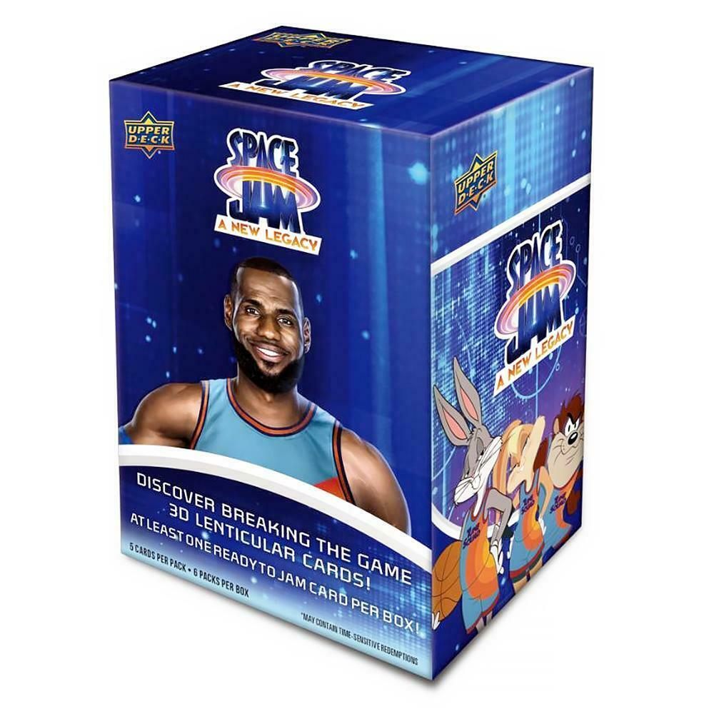2021 Upper Deck Space Jam 2 A New Legacy Basketball Blaster Box IN